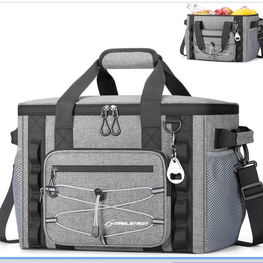 Insulated Collapsable Cooler - NWT - Gray
